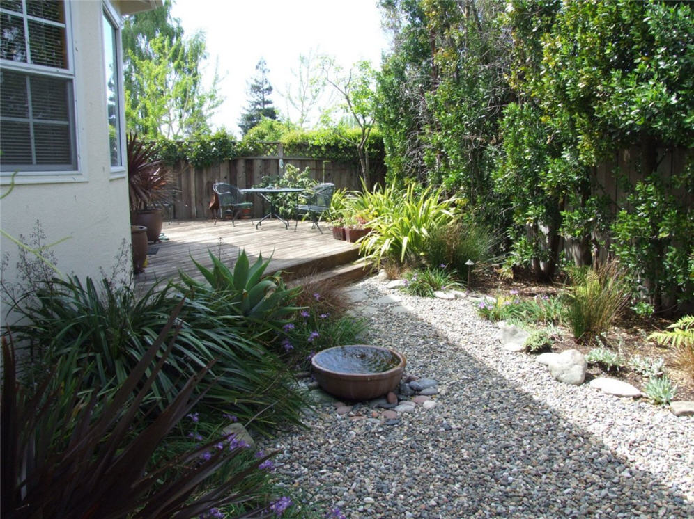 Gravel Path to Deck