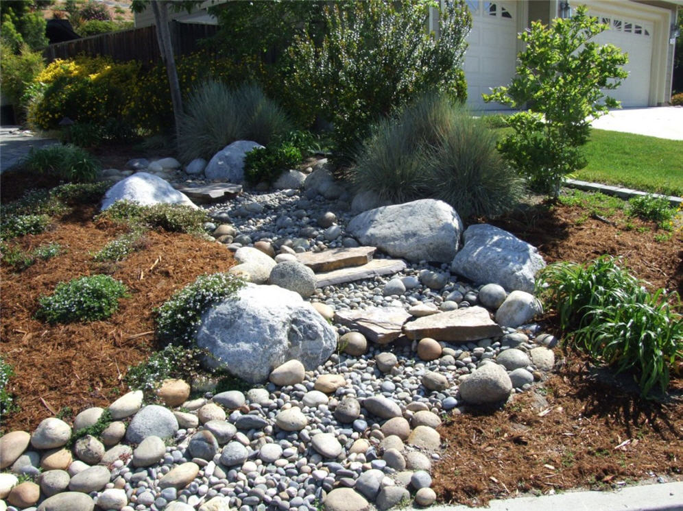 Boulder, Rock and Gravel Garden