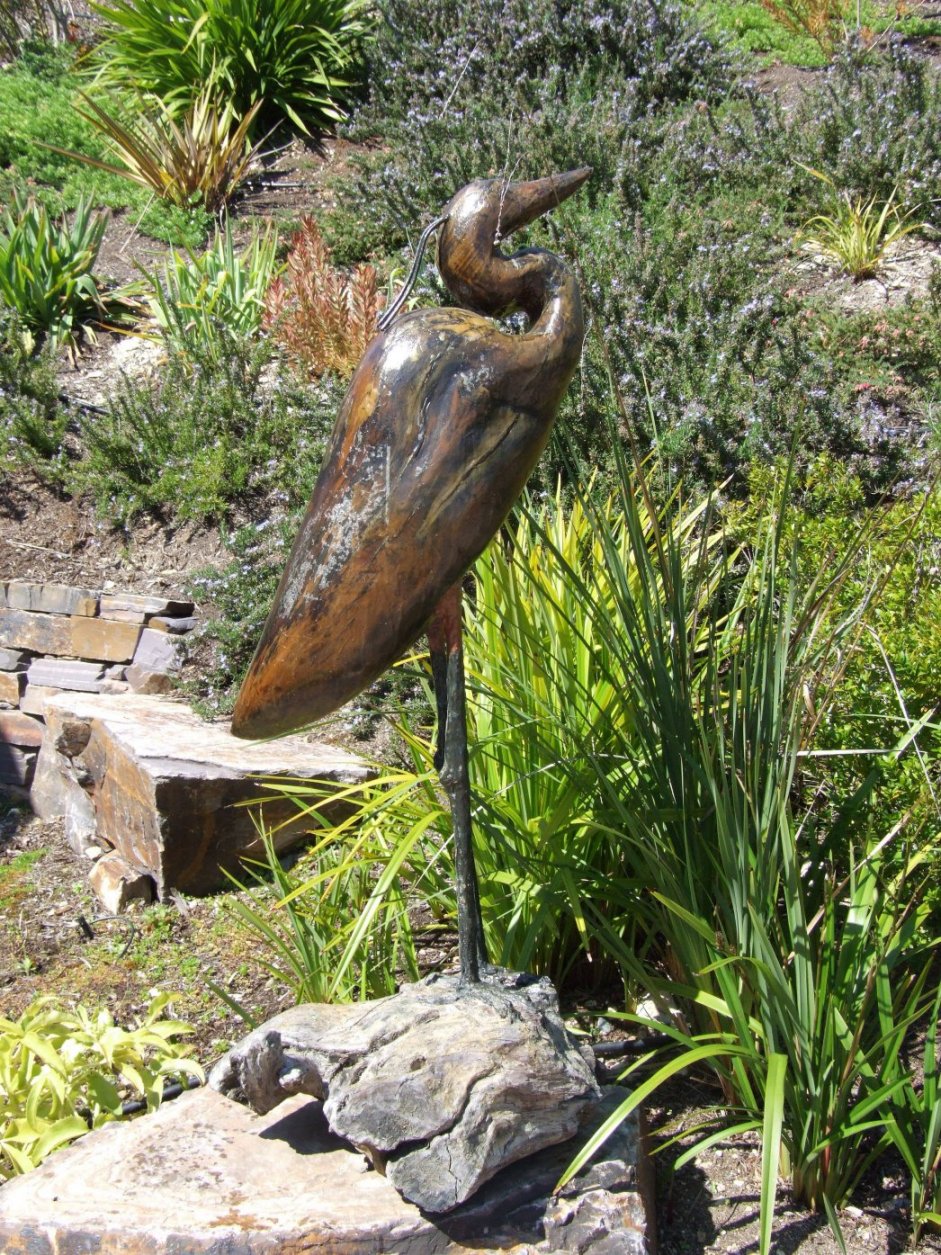 Heron Sculpture